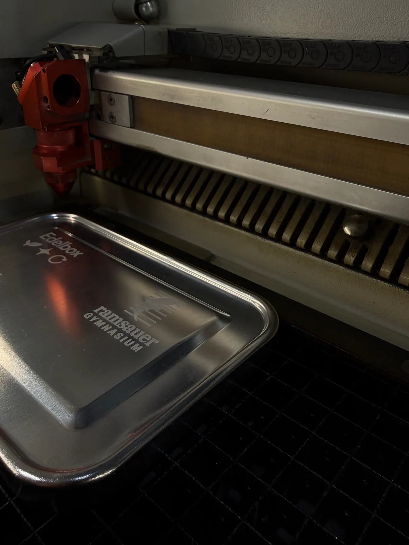 Lasergravur einer Edelbox